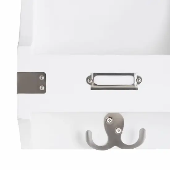 24" x 24" Stallard Pinboard White - Kate & Laurel All Things Decor image {2}