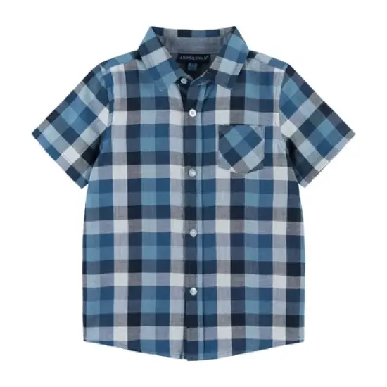 Andy & Evan  Toddler  Boys Short Sleeve Buttondown image {2}