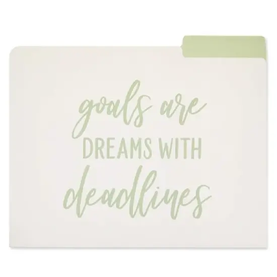 Paper Junkie 12 Pack Decorative File Folders, Letter Size for Women, Cute Earth Tone Aesthetic Office Supplies with Inspirational Sayings image {6}