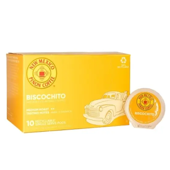 New Mexico Pinon Biscochito Single Serve Medium Roast Coffee - 10pk/4.3oz image {3}