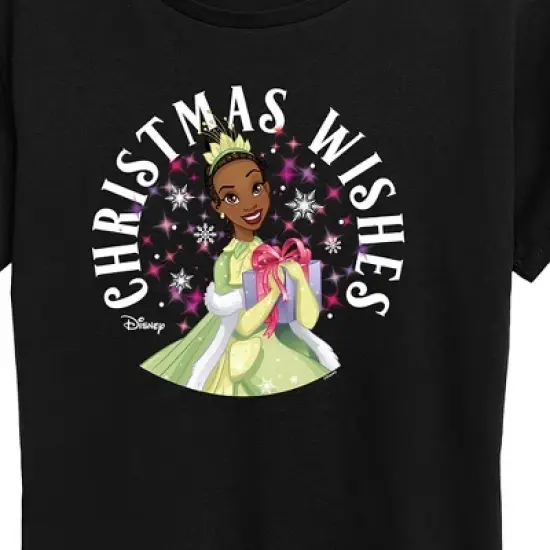 Women's - Disney - Christmas Wishes Tiana Short Sleeve Graphic T-Shirt image {1}