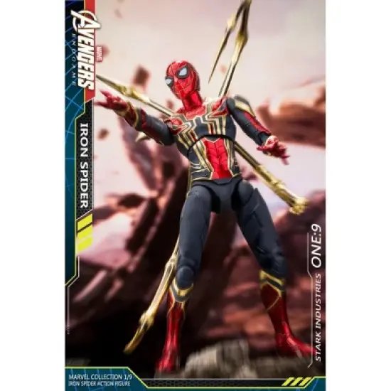 Avengers Endgame Iron Spider 1:9 Scale Figure | M.W culture Action figures image {4}