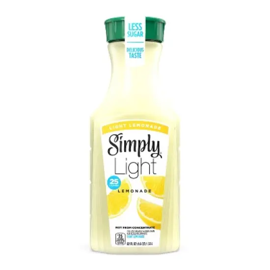 Simply Light Lemonade Juice Drink - 52 fl oz image {14}