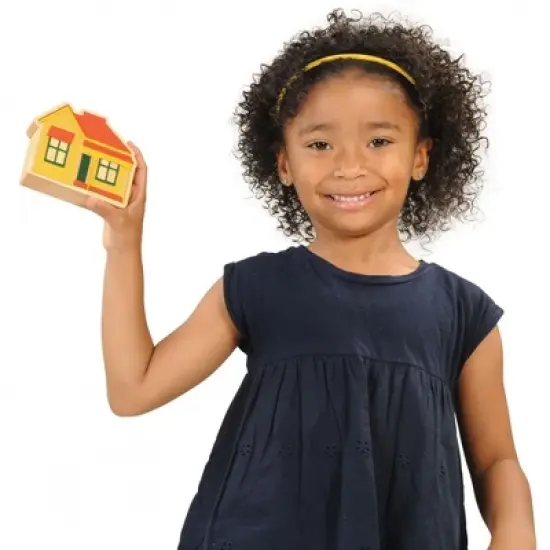 Trenak Trading Homes Around the World Wooden Blocks  - Set of 15 image {2}