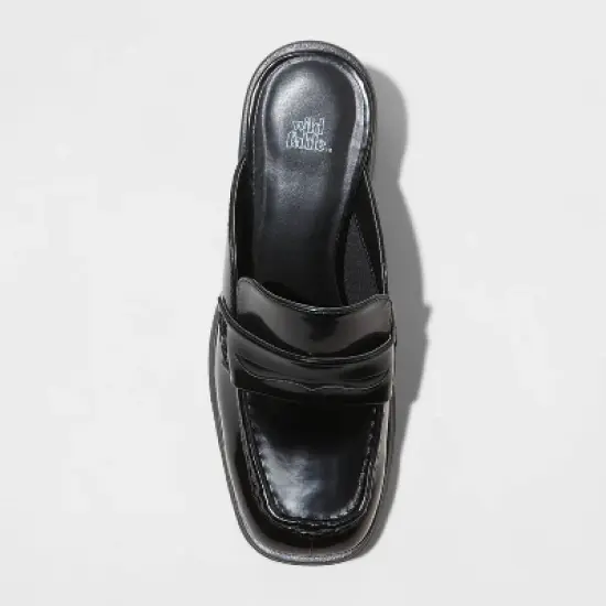 Women's Eileen Mule Heels - Wild Fable&trade; Black image {2}