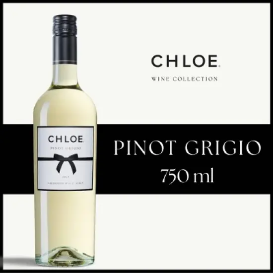 Chloe Pinot Grigio White Wine - 750ml Bottle image {3}