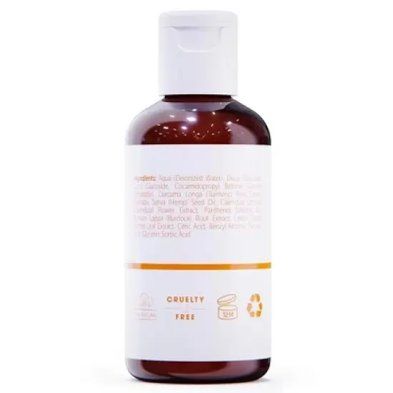 Seoul Ceuticals Korean Skin Care Turmeric Sensitive Skin Face Wash Cleanser - Korean Skincare Beauty Products K Beauty - Face Wash for Dry Skin, 4oz image {3}
