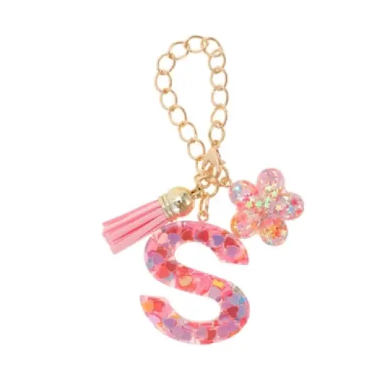 Unique Bargains Flower Letter Water Cup Pendant 1 Pc image {23}