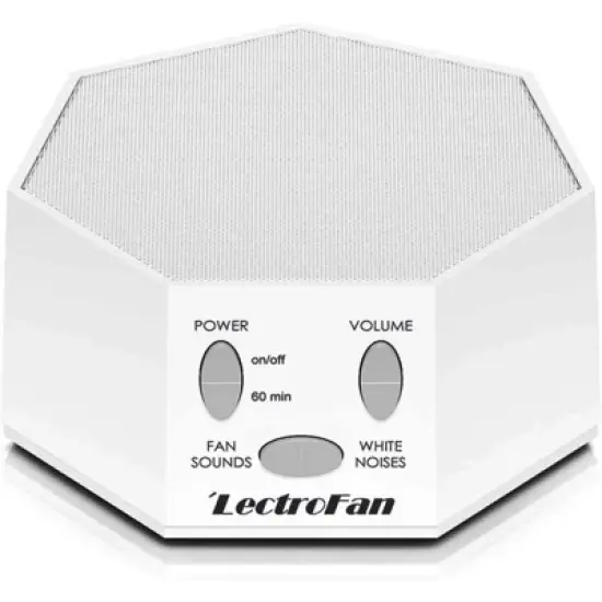LectroFan Premium High Fidelity Noise Sound Machine with 20 Unique Non-Looping Fan and White Noise Sounds and Sleep Timer image {6}