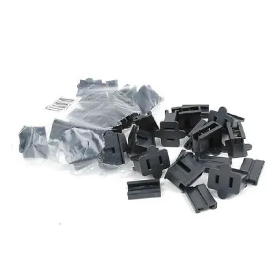 Novelty Lights Black Snap-On Vampire Plug SPT-1 for C9/C7 Socket or Zip Cord Wire image {6}