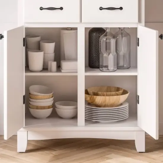 Wood Top Sideboard Buffet Servers - Home Styles image {1}