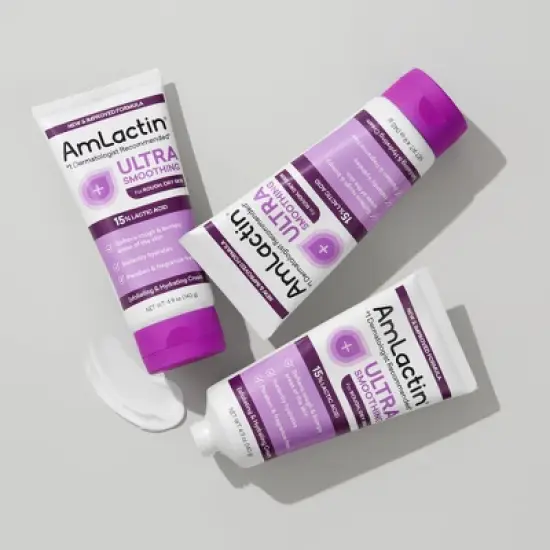 AmLactin Ultra Smoothing Intensely Hydrating Cream Unscented - 4.9oz image {3}