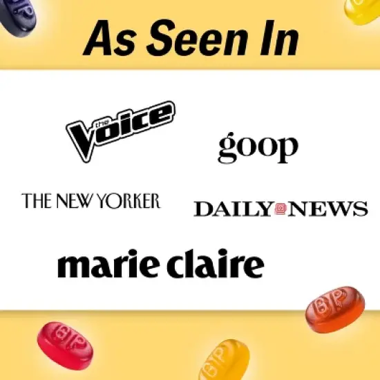 GRETHER'S Sugarfree Pastilles Ginger Lemon, Blackcurrant, Blueberry, Elderflower -Dry Mouth Relief, Soothing Throat & Healthy Voice, 4 Pack 3.75 fl oz image {7}