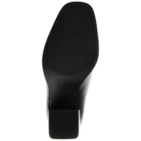 Journee Collection Womens Brekinn Tru Comfort Foam Pull On Stacked Heel Booties image {4}