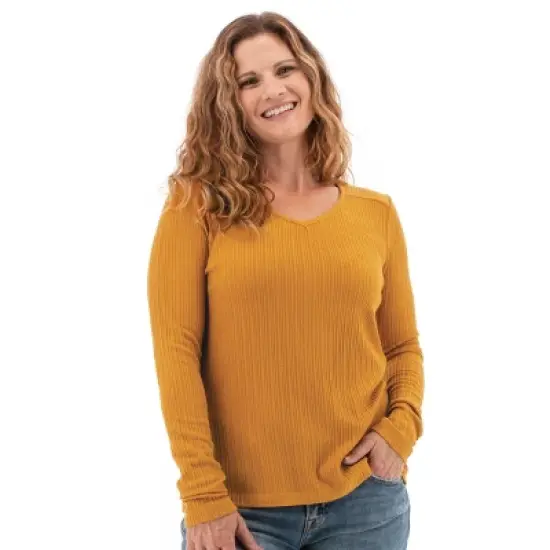 Aventura Clothing Women's Bliss Long Sleeve V-Neck T-Shirt image {8}