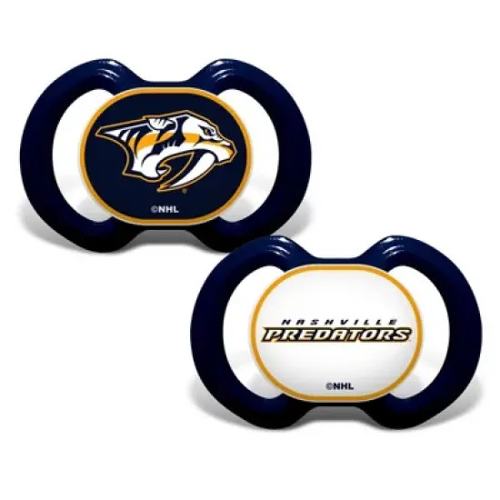 BabyFanatic Officially Licensed Pacifier 2-Pack - NHL Nashville Predators image {3}