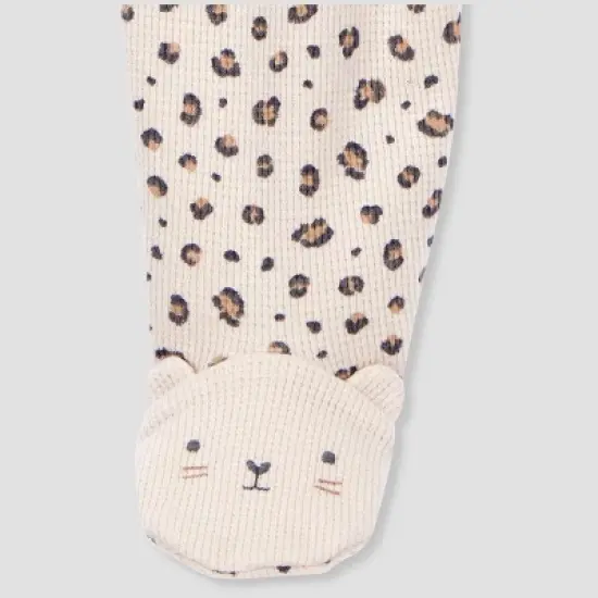 Carter's Just One You&reg; Baby Girls' Cheetah Printed Sleep N' Play - Pink image {3}