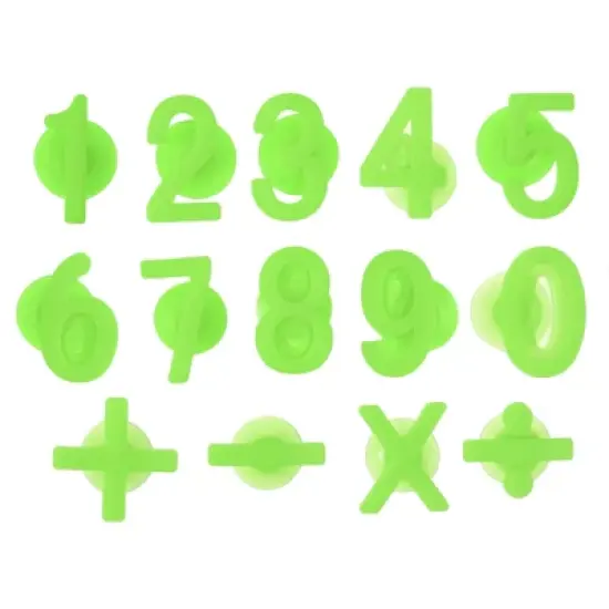 Unique Bargains Silicone Lightweight Durable Wine Glass Marker with Suction 2 Inch 14 Pcs image {6}