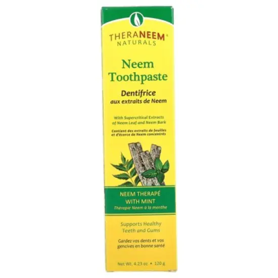 Organix South TheraNeem&reg; Naturals, Neem Toothpaste, Neem Therape with Mint, 4.23 oz (120 g) image {3}