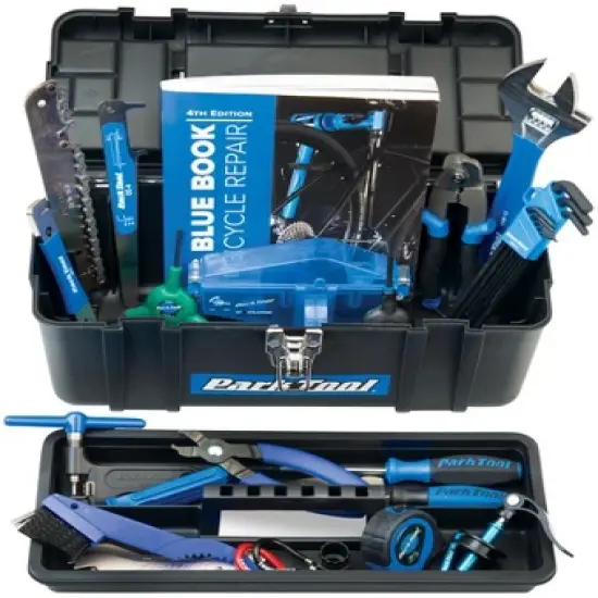 Park Tool AK-5 Advanced Mechanic Tool Kit w/ 25 Tools, Bicycle Repair Book BBB-4 image {1}