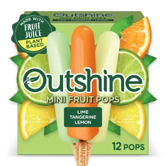 Outshine Lime Tangerine & Lemon Frozen Fruit Bars - 12ct image {16}
