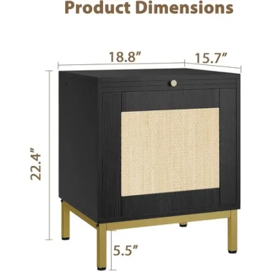 Rattan NightStand image {7}