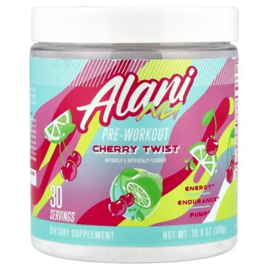 Alani Nu Pre-Workout, Cherry Twist, 10.9 oz (308 g) image {4}