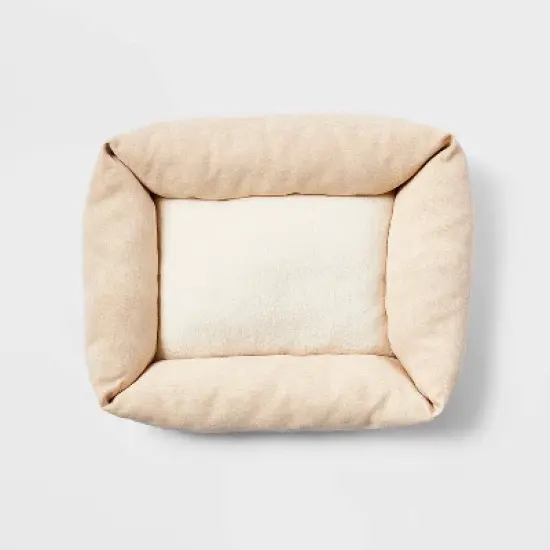 Cuddler Dog Bed - Tan - Boots & Barkley&trade; image {1}