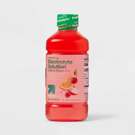 Pediatric Electrolyte Drink - Cherry Punch - 33.8 fl oz - up&up&trade; image {6}