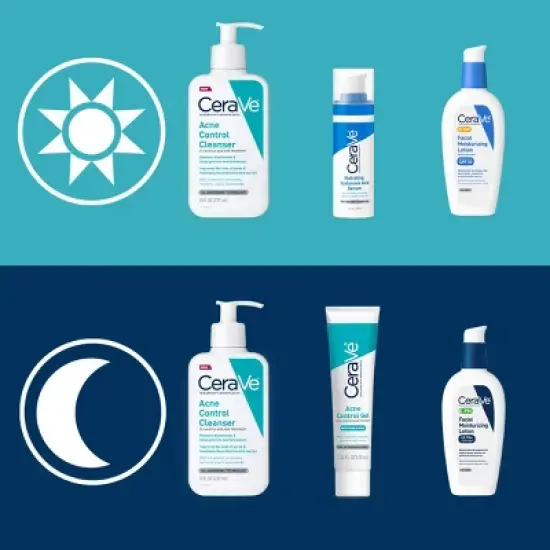 CeraVe Acne Face Wash with 2% Salicylic Acid Cleanser with Purifying Clay for Oily Skin - 8 fl oz image {3}