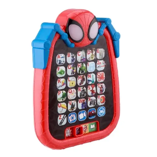 eKids Spidey and His Amazing Friends Interactive Toy Tablet &ndash; Red (SA-165.EMV1OLB) image {1}