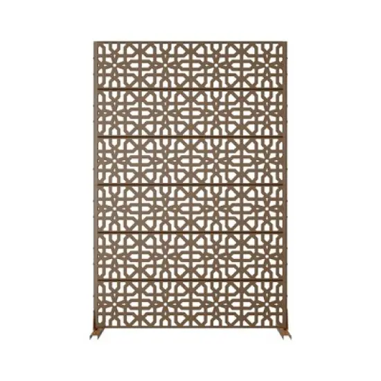 Dovelina Metal Privacy Screen Fence Panel image {7}
