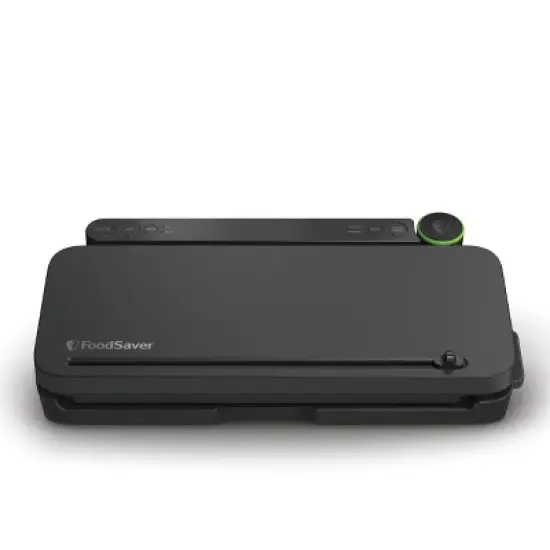 FoodSaver Premier Vacuum Sealer: Dry/Moist/Marinate Modes, Roll Storage, Cutter Bar, Bags & Roll Kit, Black, Plastic image {6}