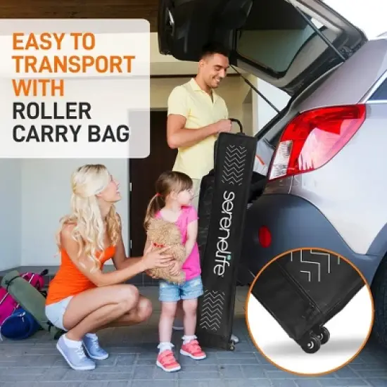 SereneLife Pop-Up Canopy Tent with Adjustable Height image {5}