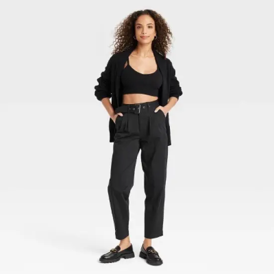 Women's Super High-Rise Tapered Chino Pants - A New Day&trade; image {2}