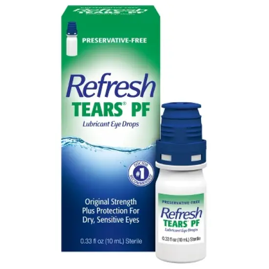 Refresh Tears PF Preservative Free Eye Drops - 0.33 fl oz/10mL image {13}