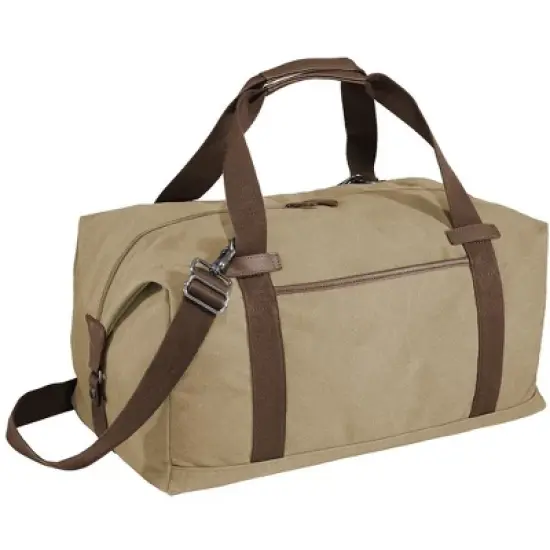Port Authority Classic Expandable Duffel Bag with Faux Leather Trim - 45L image {8}