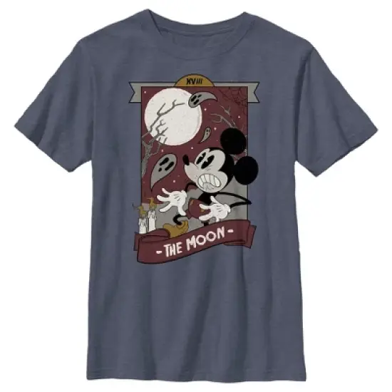 Boy's Disney Mickey Mouse The Moon T-Shirt image {3}