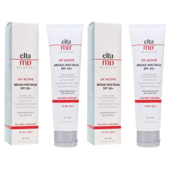 Elta MD UV Active Broad Spectrum SPF 50+ 3 oz 2 Pack image {6}