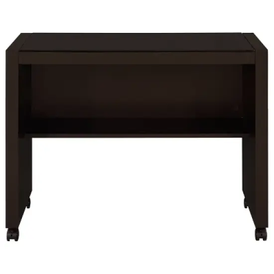 3pc Skeena Office Desk Set Cappuccino - Coaster image {7}