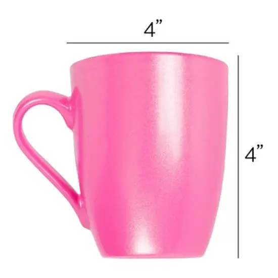 Elanze Designs Nuts For Christmas Nutcracker 10 ounce New Bone China Coffee Cup Mug, Holiday Kitchen Home D�cor, Princess Pink image {3}