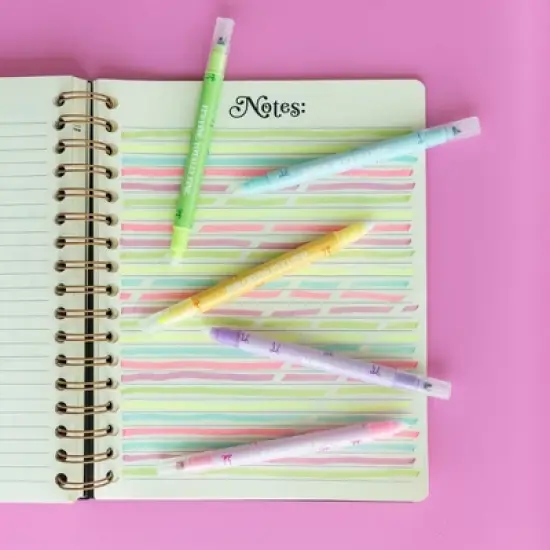 Jollity & Co. - Book Club Erasable Highlighters - Pack of 5 Highlighters image {1}