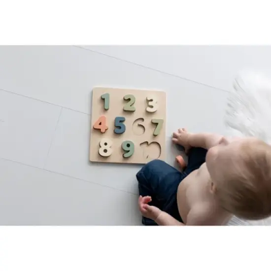 Pearhead Wooden Puzzle Numbers Toy image {4}