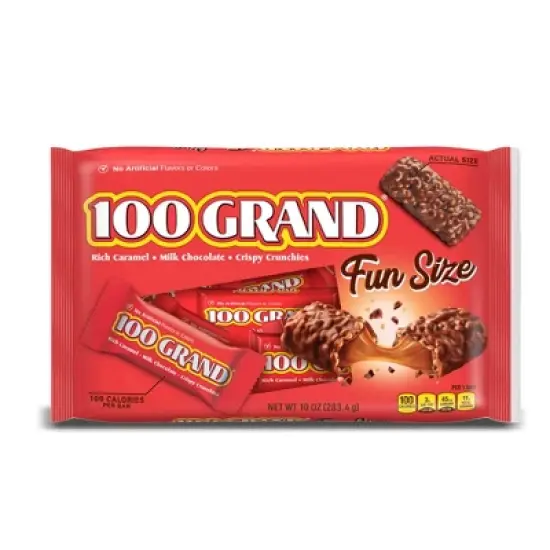 100 Grand Fun Size Chocolate Candy - 10oz image {7}
