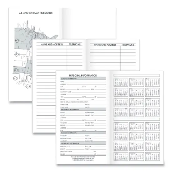 Pocket Size Monthly Planner Refill, 6 x 3.5, White Sheets, 12-Month (Jan to Dec): 2026 image {3}