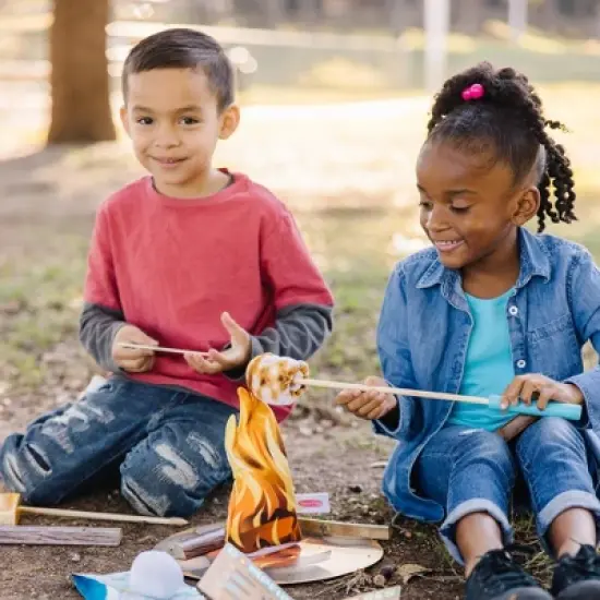 Melissa & Doug Let's Explore S'mores & More Campfire Play Set image {1}