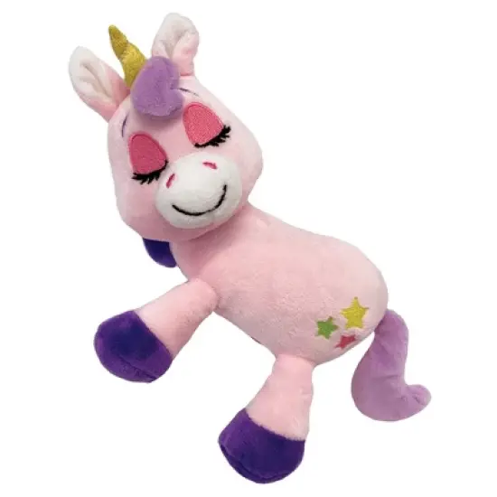Happpy Nappers: Lullabrites Moon Pet - Unicorn - Pink-Purple image {1}