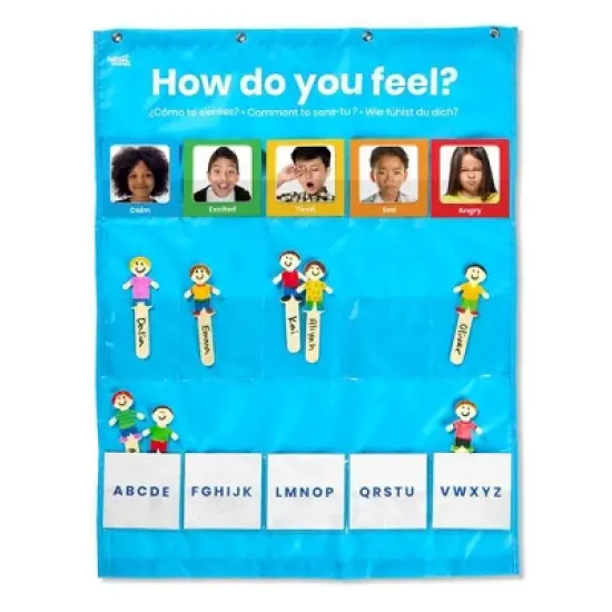 hand2mind Express Your Feelings Pocket Chart image {2}