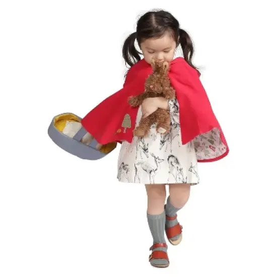 Manhattan Toy Moppettes Beau Bunny Stuffed Animal Nurturing Playset with Bunny Plush Toy, Fabric Bassinet, Blanket & Pillow image {4}