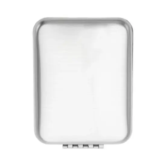 Unique Bargains Rectangular Folding Makeup Mirror 1 Pc image {3}